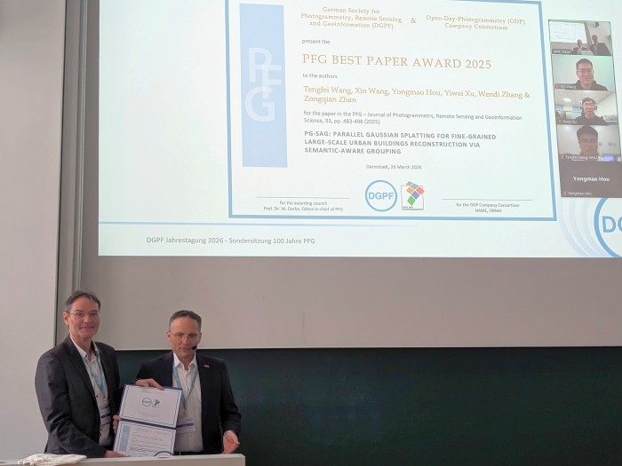 JT25 Preis PFGBestPaperAward