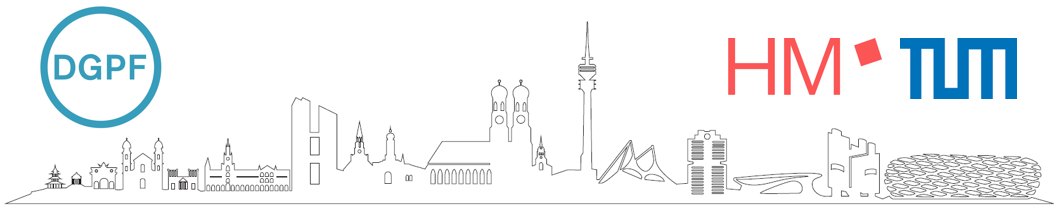 Skyline Munich mit Logos